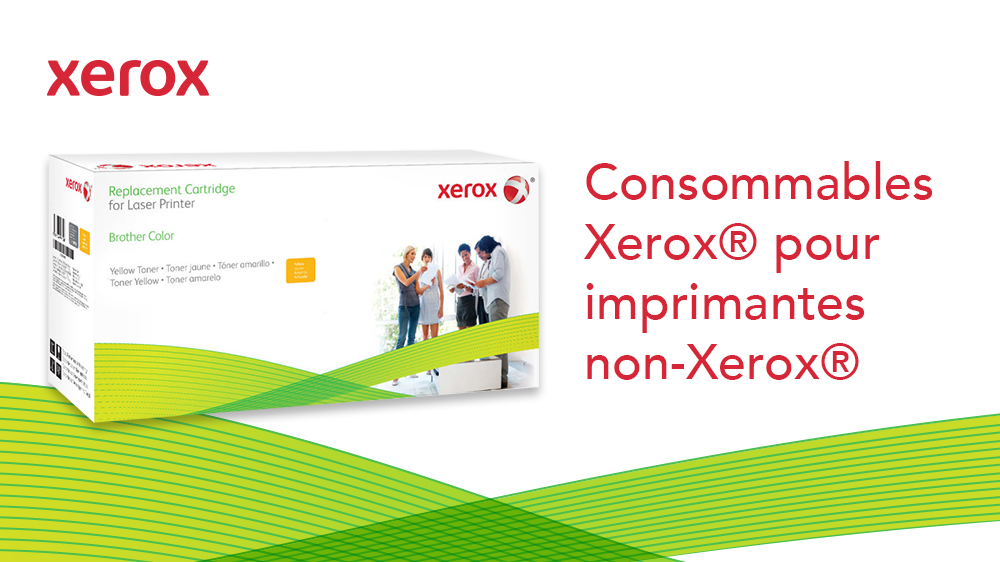 Consommables remanufacturés Xerox pour imprimante non-Xerox