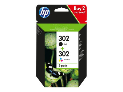 HP : cartouche encre 302 COMBO pack