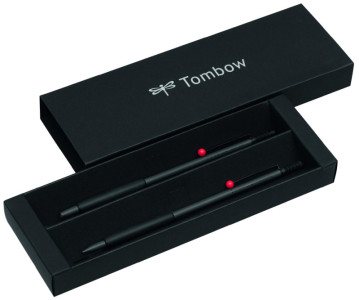 TOMBOW Kit de stylos ZOOM 707 DE LUXE, gris/noir