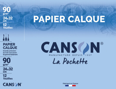 CANSON Calque satin, 240 x 320 mm, 70 g/m2