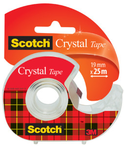 3M Scotch ruban adhésif Cristal Clear 600, Caddy pack