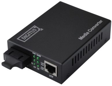DIGITUS convertisseur média Gigabit Ethernet,SC/RJ45, multi