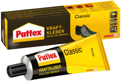 Pattex Colle de contact classique, avec du solvant, 650 g