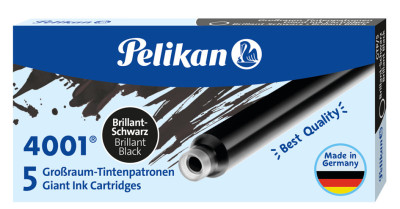 Pelikan Cartouches d'encre grand volume 4001 GTP/5, bleu