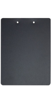 MAUL Porte-blocs avec pince MAULflexx, A4, noir / noir,