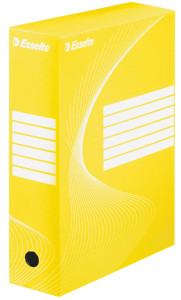 Esselte Boîte d'archives VIVIDA, format A4, jaune, dos:100mm