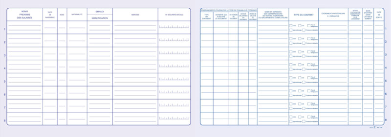 Elve Registre Unique Du Personnel Des Stagiaires Pages