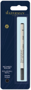 WATERMAN mine pour stylo roller, bleu, largeur du tracé: F