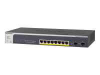 NETGEAR ProSAFE GS510TPP – Smart switch Web manageable PoE+ 190 W 8 ports Gigabit Ethernet avec 2 ports SFP NETGEAR ProSAFE GS510TPP – Smart switch Web manageable PoE+ 190 W 8 ports Gigabit Ethernet avec 2 ports SFP