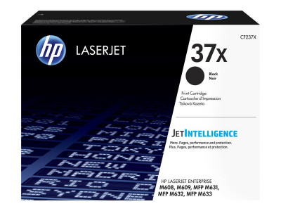 HP : Laserjet cartouche toner 37X grande capacité BLACK
