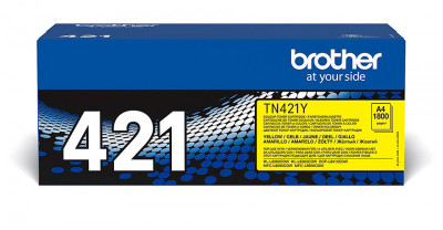Brother TN-421Y Toner Jaune 1800 pages