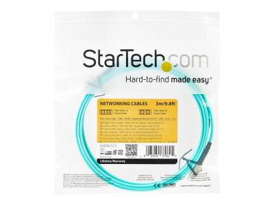 Startech : 3M OM4 FIBER OPTIC cable 101 GB 50/125 LSZH-LC/LC-3M