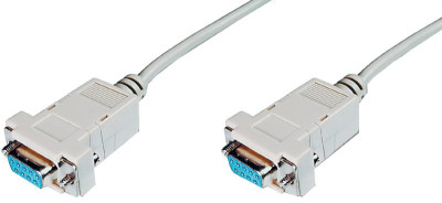 ASSMANN câble nul modem, 9 pôles Sub-D, 3,0 m