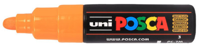 uni-ball Marqueur à pigment POSCA PC7M, orange foncé