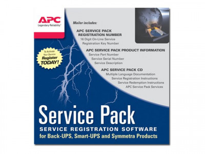 APC : SERVICE pack 1an Garantie extension pour ACCESSORIES