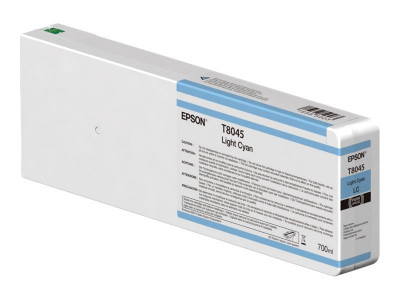 Epson : SINGLEpack LIGHT CYAN T804500 ULTRACHROME HDX/HD 700ML