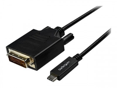 Startech : 3M / 10FT USB-C TO DVI cable 1920 X 1200 - BLACK