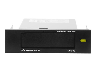 Tandberg : RDX INTERNAL drive USB 3.0 BLACK NO SOFTWARE
