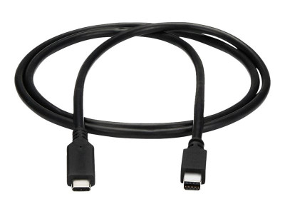 Startech : 1M / 3FT USB C TO MINI DP cable - 4K 60HZ - BLACK