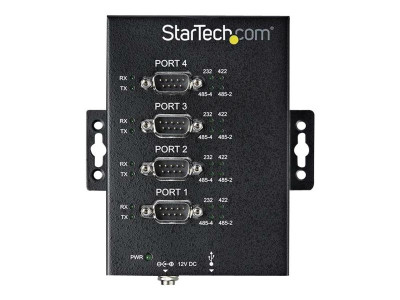 Startech : INDUSTRIAL USB TO RS232/422/485 SERIAL ADAPTER - 4-PORT