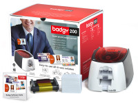 Evolis BADGY200 Imprimante de Cartes PVC bord à bord Evolis BADGY200 Imprimante de Cartes PVC bord à bord