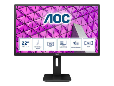 AOC : 21.5IN LCD 1920X1080 16:9 5MS 22P1 2000:1 VGA/DHMI