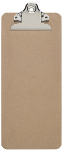 presse-papiers MAUL Bouche Bill, bois isorel, 115 x 265 mm