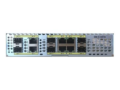 Cisco : SM-X module avec 6-PORT DUAL-MODE GE / SFP