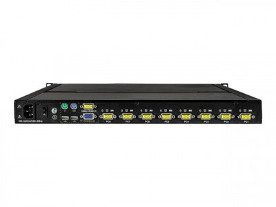 Startech : 8PORT RACKMOUNT KVM CONSOLE 17IN LCD MOUNT PARTS/CBLS INCL