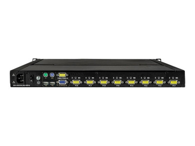 Startech : 8PORT RACKMOUNT KVM CONSOLE 17IN LCD MOUNT PARTS/CBLS INCL