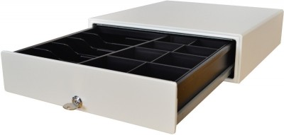 APG Cash Drawer : ECD 330 tiroir caisse blanc CASH DRAWER 24V