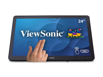 Viewsonic : 24IN 1920X1080 TCH 16:9 HDMI VGA 200NITS