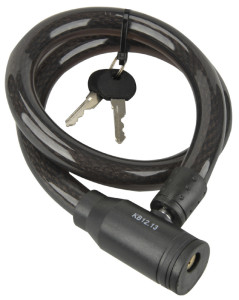 FISCHER antivols câble, longueur 800 mm, noir