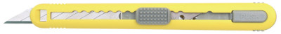 NT Cutter A 553 P, boîtier en plastique, jaune