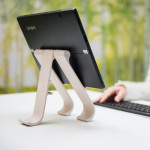 R-Go Tools R-Go Treepod Bio-based Support pour ordinateur portable et tablette, blanc R-Go Tools R-Go Treepod Bio-based Support pour ordinateur portable et tablette, blanc