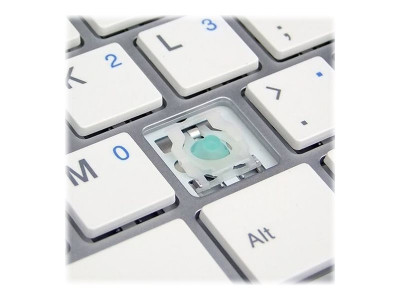 R-Go Tools : R-GO COMPACT KEYBOARD ES LAYOUT AZERTY WHT WIRED sp