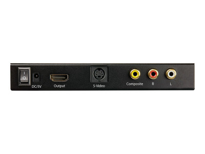 Startech : S-VIDEO OR COMPOSITE TO HDMI CONVERTER avec AUDIO- 720P