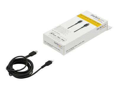 Startech : 2M USB C TO LIGHTNING cable BLACK - ARAMID FIBER