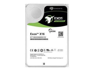 Seagate : EXOS X16 14TB SAS SED 3.5IN 7200RPM HELIUM 512E/4KN