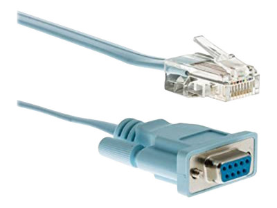 Cisco : CONSOLE cable 6FT avec RJ45 et DB9F