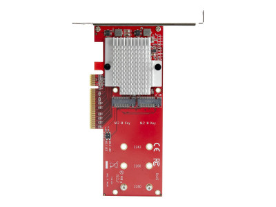 Startech : X8 DUAL M.2 PCIE SSD ADAPTER pour PCIE NVME / AHCI M.2 SSDS