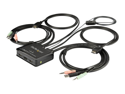 Startech : 2 PORT HDMI KVM USB 4K 60HZ - OS INDEPENDENT