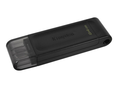Kingston : 64GB USB 3.2 DATATRAVELER 70 USB TYPE-C