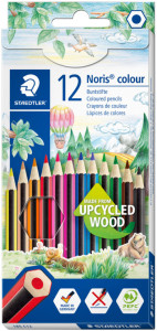 STAEDTLER Crayon de couleur Noris Colour, étui carton 10+2