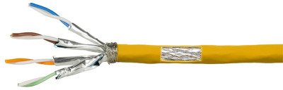 LogiLink Câble d'installation, Cat.7A, S/FTP, 200 m, Simplex