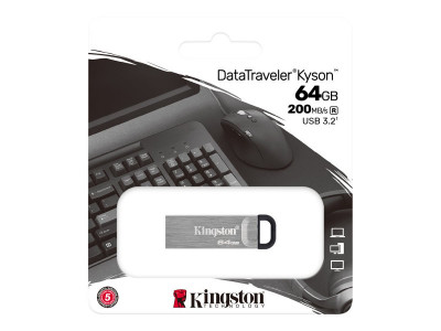 Kingston : 64GB USB3.2 DATATRAVELER KYSON GEN 1