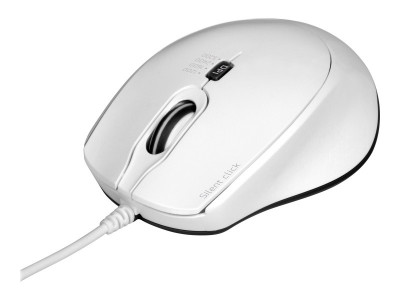 Port Technology : MOUSE OFFICE PRO SILENT WIRED WHITE