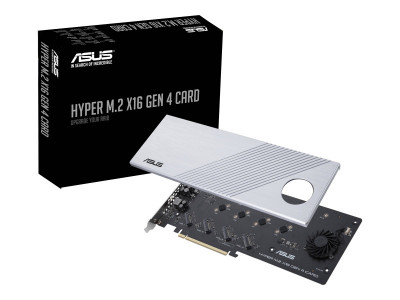 Asustek : HYPER M.2 X16 GEN 4 card PCIE SLOT