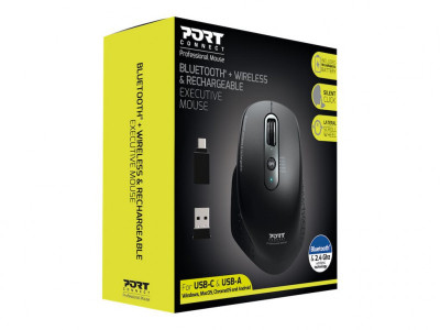 Port Technology : MOUSE OFFICE EXECUTIVE RECHARGEABLE BLUETOOTH COMBO