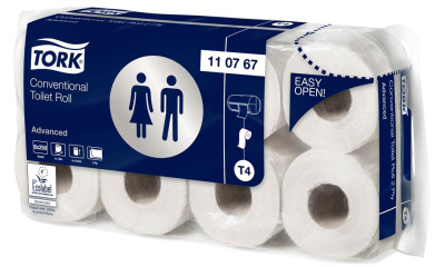 TORK Papier toilette, 2 plis, blanc